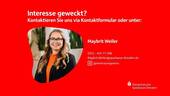 Ihre Ansprechpartnerin - 