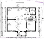 Grundriss Hochparterrewohnung - 