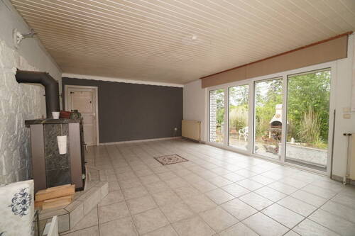 Wohn-Esszimmer EG mit Terrasse - 5 Zimmer Mehrfamilienhaus, Wohnhaus zum Kaufen in Gütersloh / Hollen