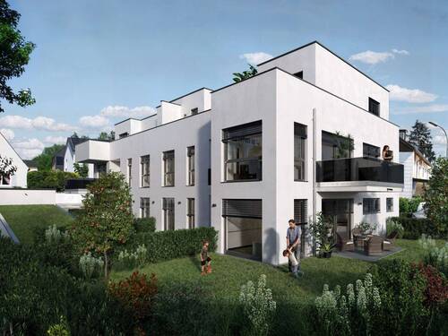 Ansicht Süd-West.jpg - GELDDRUCKMASCHINE KfW40 & QNG+: 10% ABSCHREIBUNG mit bis zu 100.455 € STEUERERSTATTUNG in 10 Jahren