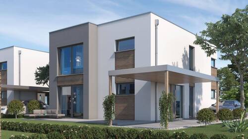 Außenansicht - Ein toller Haus für Ihre Familie. Neubau Bauhausstil in Helpup
