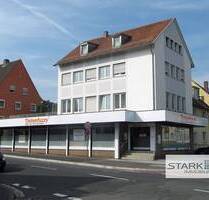 Großes Wohn- und Geschäftshaus - 3 vermietete Wohnungen und bezugsfreies Ladengeschäft - Schweinfurt Nordwestlicher Stadtteil