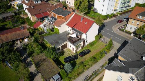 Terrasse mit toller Aussicht - 5 Zimmer Einfamilienhaus in Saalfeld/Saale