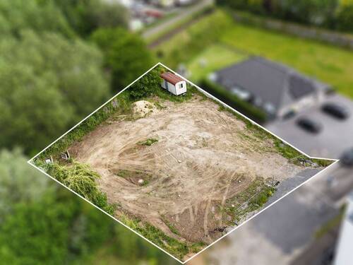 Luftaufnahme - Wunderschönes Baugrundstück für Ihren Bungalow in Oerlinghausen