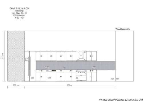 Küchenplanung_Front-Ansicht - 