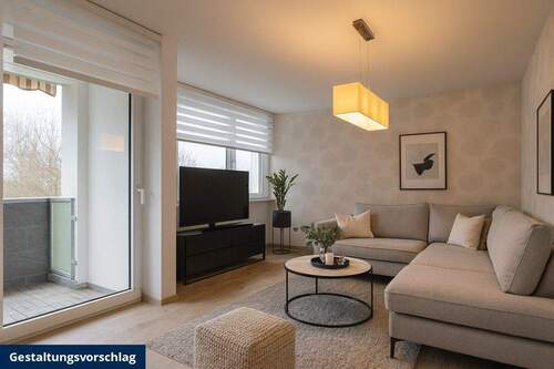 Gestaltungsvorschlag - Etagenwohnung mit 73,00 m&sup2; in Dormagen / Hackenbroich zum Kaufen