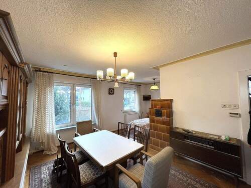 Wohnzimmer mit Kaminofen - 