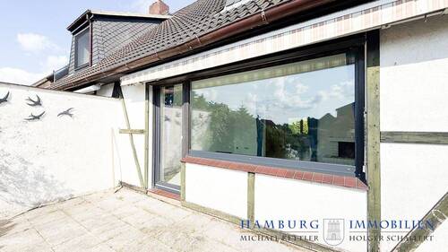 Terrasse vorn - Doppelhaushälfte mit 109,00 m² in Henstedt-Ulzburg zum Kaufen