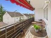 02_Balkon für Frühstück & Feierabend – entspannt im Freien - 3 Zimmer Etagenwohnung zum Kaufen in Alzenau