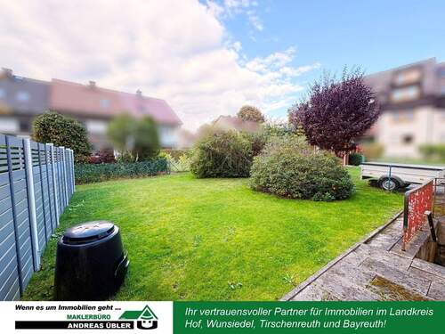 Garten - Reihenmittelhaus mit 138,00 m² in Selb zum Kaufen