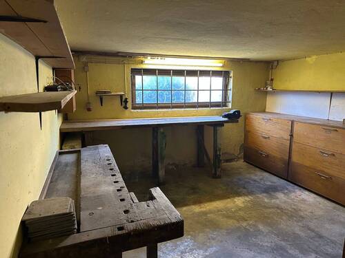 Werkstatt im Keller - 