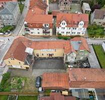 Finden Sie den besten Platz für Ihre Ideen - zentral in Volkstedt | Privathaus | Gaststätte und 7 Fewo | Garage und Nebengelass | Geschützter Innenhof - Rudolstadt