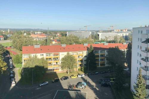 Blick vom Balkon - 