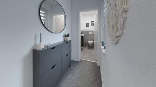 03_Flur Gäste WC - Einfamilienhaus mit 186,70 m&sup2; in Leun zum Kaufen