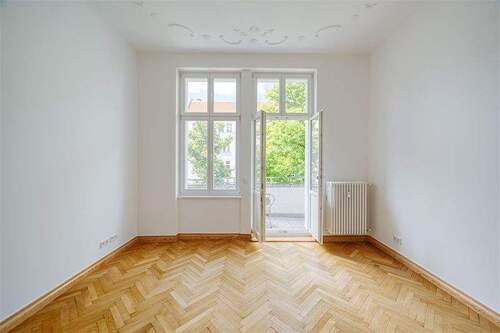 Balkonzimmer - 6 Zimmer Etagenwohnung in Berlin
