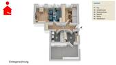 Grundrissvisualisierung Einliegerwohnung - 