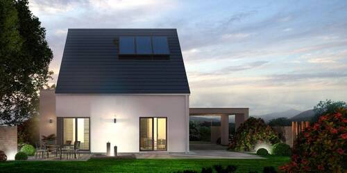 Home3 Gartenansicht - 4 Zimmer Einfamilienhaus zum Kaufen in Neuhausen