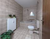 Badezimmer Badewanne - 