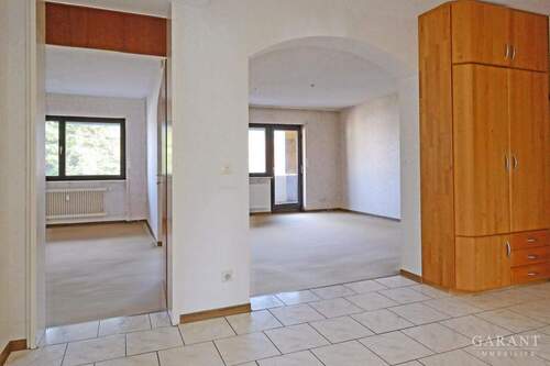 Diele mit Wohnen - 3 Zimmer Etagenwohnung in Ettlingen