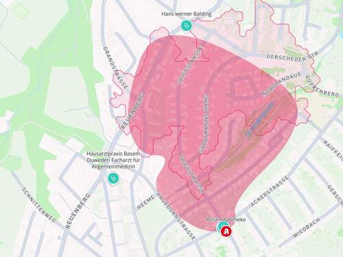 Lageplan - 6 Zimmer Reihenmittelhaus in Essen