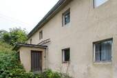 Hauseingang - Grundstück in Steina
