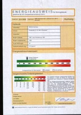 Energiepass sehr gute Kennwerte - 3 Zimmer Etagenwohnung zur Miete in Reinsdorf