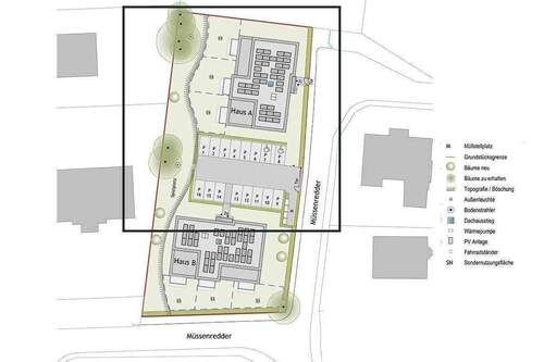 Lageplan Alsterperlen - 