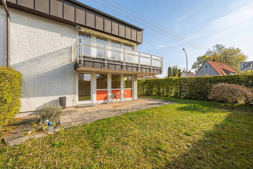 Garten - 3 Zimmer Terrassenwohnung zum Kaufen in Günzburg