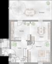 Grundriss Hochparterre - 