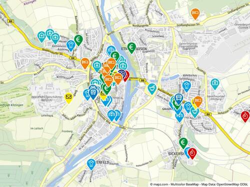 Geolyzer Kartenausschnitt - 
