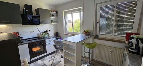 Küche - Großzügige 2-Zimmer-Wohnung auf 77 m² im 1. Obergeschoss in Auerbach