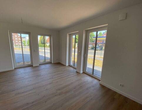 Wohn-/Essbereich - ERSTBEZUG! 2-Zimmer-Terrassenwohnung in Cloppenburg