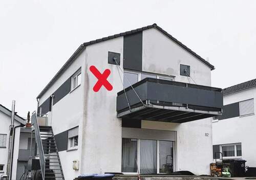 BALKON - 3 Zimmer Etagenwohnung zur Miete in BLAUSTEIN