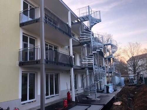Hausansicht Holzhäuser 86a und 86b - 