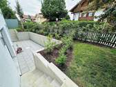 Garten mit Terrasse - 2 Zimmer Terrassenwohnung in Aying