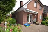 Gartenansicht - 4 Zimmer Doppelhaushälfte zum Kaufen in Oldenburg