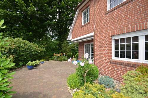Gartenansicht - 4 Zimmer Doppelhaushälfte in Oldenburg