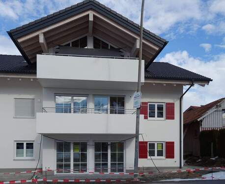 Südansicht der Wohnung - Barrierefreie 3-Zimmer-Neubau-Eigentumswohnung