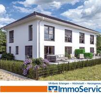 NEUBAU: moderne Doppelhaushälfte - großzügig geschnitten und ruhig gelegen - Langensendelbach