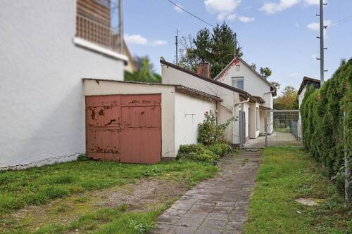 Frontansicht - 3 Zimmer Einfamilienhaus zum Kaufen in Karlsruhe / Hagsfeld