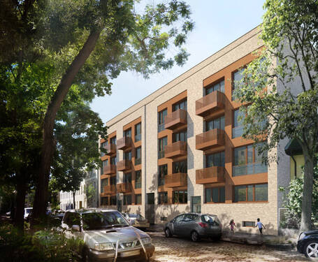 Außenvisualisierung - Etagenwohnung mit 96,40 m&sup2; in Berlin zum Kaufen