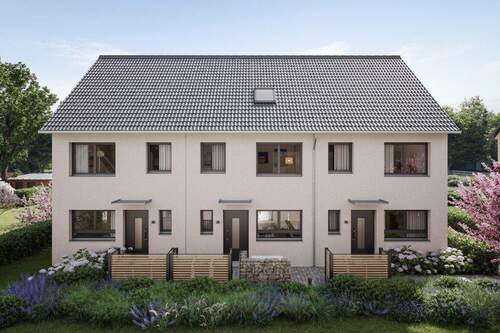 Vorderansicht - 5 Zimmer Reihenendhaus zum Kaufen in Leinfelden-Echterdingen