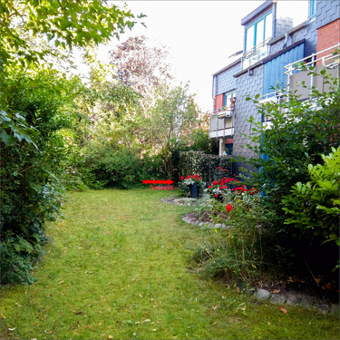 Teilansicht Garten - 