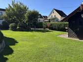Gartenterasse + Gartenhaus - 