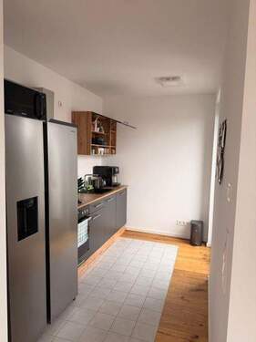 Küchenzeile - ablösbar - 2 Zimmer Etagenwohnung zur Miete in Leipzig