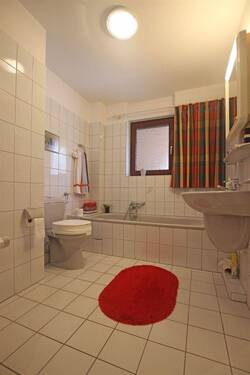 Vollbad im Erdgeschoss - 