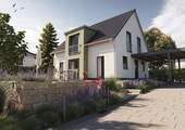 LH121 - Gartenansicht - Großzügiges und helles Haus in Marlishausen - So macht Wohnen Spaß