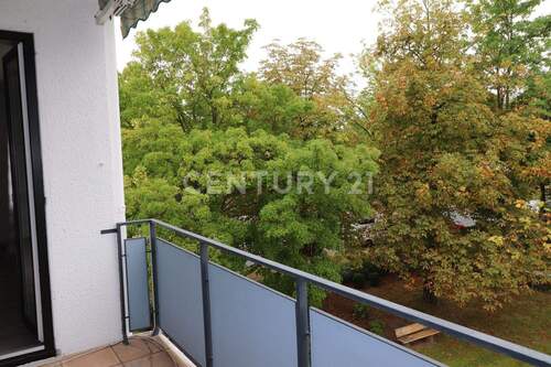 Blick vom Balkon ( Realansicht) - 