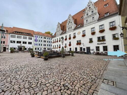 Lage des Geschäftes - Gewerbeobjekt (Büro, Produktion, Verkauf) in Meißen zur Miete