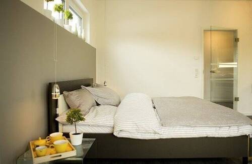 Modernes Schlafzimmer-Ambiente - 